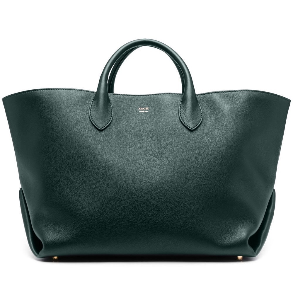 Brand new, never worn Khaite medium Amelia tote in forest green